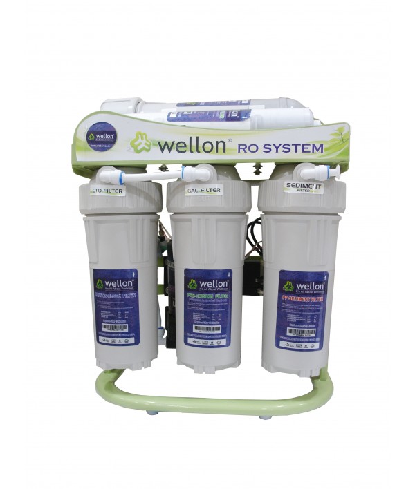 Wellon 40 Lph Domestic/Commercial Ro  Tds Controller Water Purifier